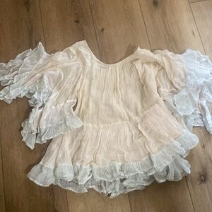 Mes Demoiselles Bohemian Style Blouse